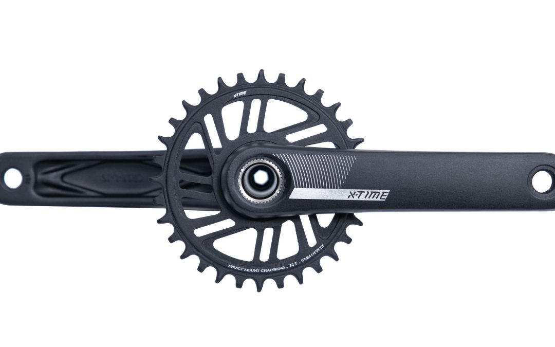 Pedivela direct mount X-Time com engrenagem